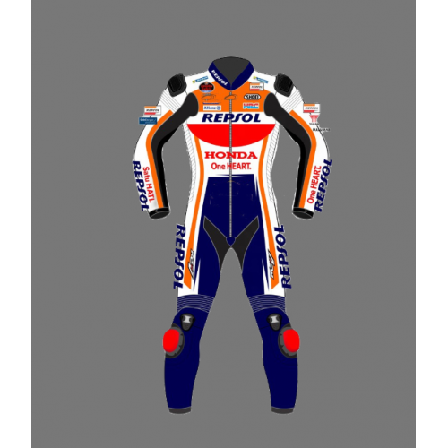 2021 Custom Motorbike suits ALEX MARQUEZ  HONDA REPSOL RACE Leather Motorbike Suit 
